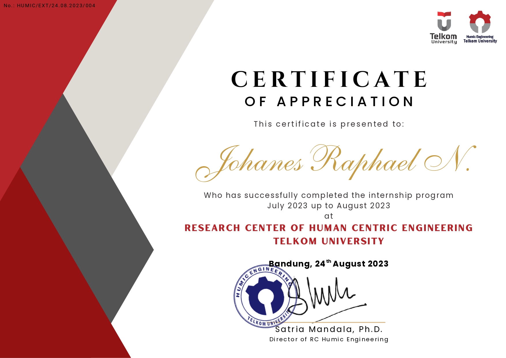 HUMIC Engineering Research Center