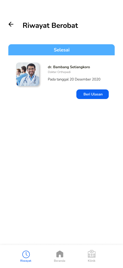 MeetDoctor Histories