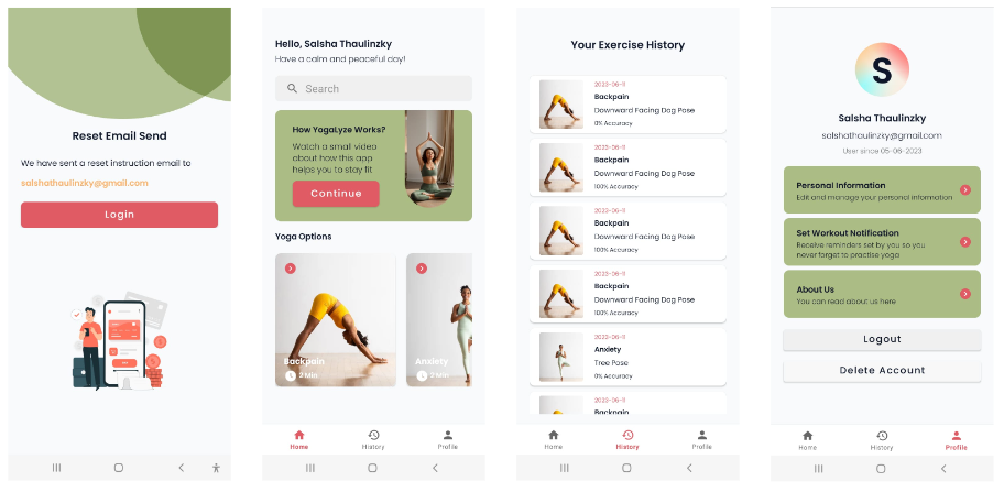 YogaLyze Mobile App 2